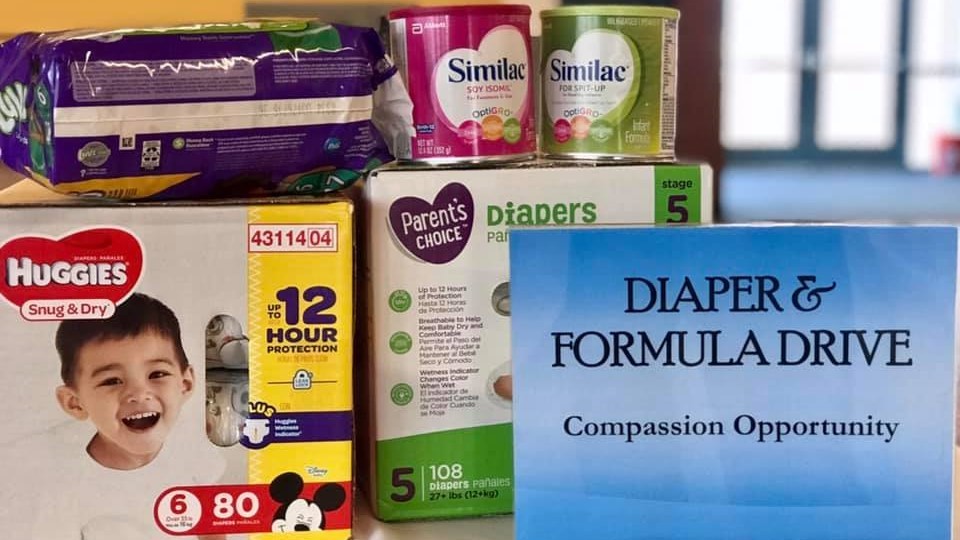 diapers and formula